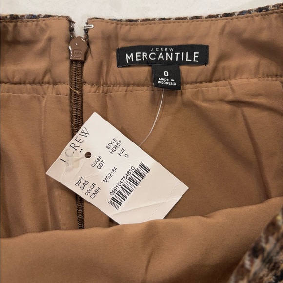 NWT JCrew Factory Patterned Skirt - Picture 2 of 5